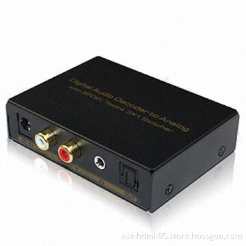 Digital to Analog Decoder with Easy Operation